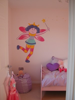 Fairy mural