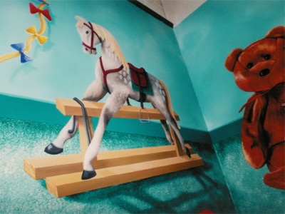 Toy shop mural