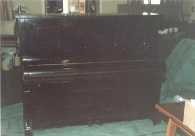 Piano before paint effects