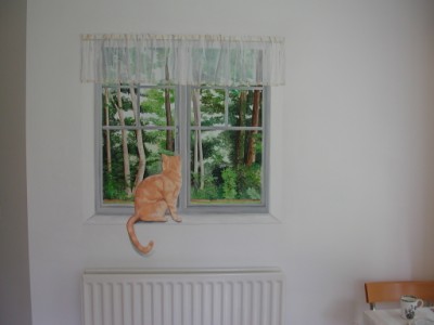 Another example of a trompe l'oeil window 