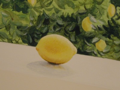 Close up of lemon 